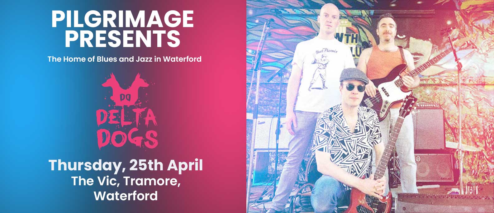 Pilgrimage Presents The Delta Dogs Blues Band Image Pilgrimage Presents The Delta Dogs Blues Band Image